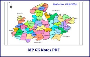 MP GK Notes PDF Download
