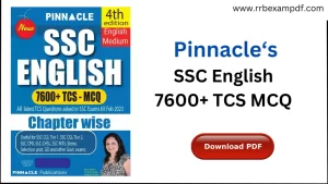 Read more about the article Pinnacle SSC English 7600+ TCS MCQ PDF